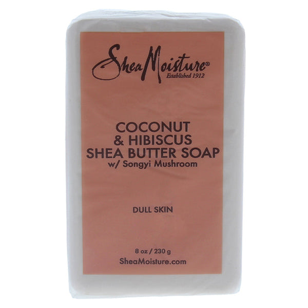 Shea Moisture Coconut & Hibiscus Shea Butter Soap by Shea Moisture for Unisex - 8 oz Soap