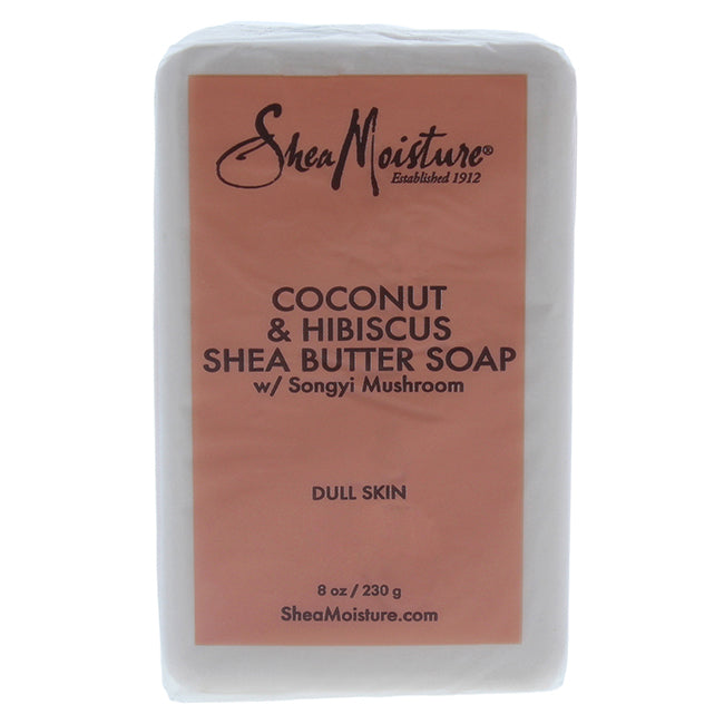 Shea Moisture Coconut & Hibiscus Shea Butter Soap by Shea Moisture for Unisex - 8 oz Soap