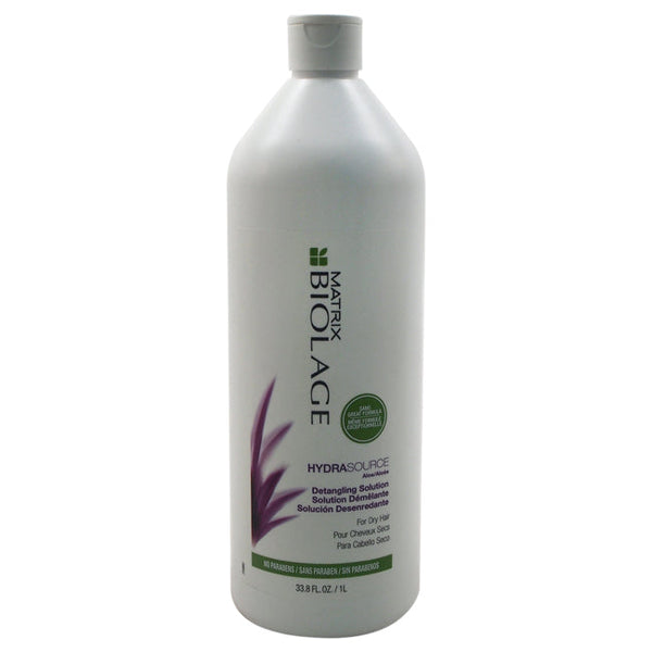 Matrix Biolage HydraSource Detangling Solution by Matrix for Unisex - 33.8 oz Detangler