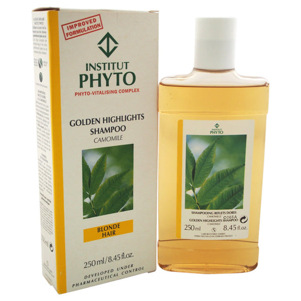 Institut Phyto Golden Highlights Shampoo Camomile by Institut Phyto for Unisex - 8.45 oz Shampoo