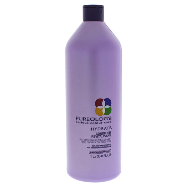 Pureology Hydrate Conditioner by Pureology for Unisex - 33.8 oz Conditioner