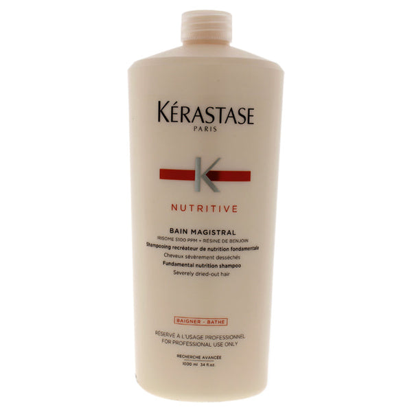 Kerastase Nutritive Bain Magistral Fundamental Nutrition Shampoo by Kerastase for Unisex - 34 oz Shampoo