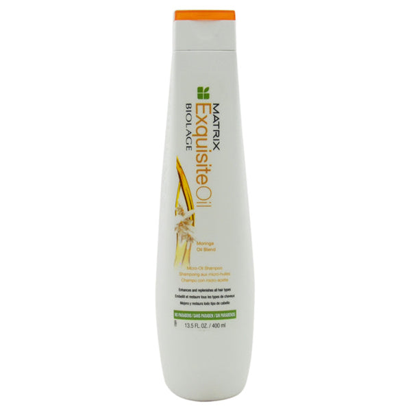 Matrix Biolage Exquisite Oil Micro-Oil Shampoo by Matrix for Unisex - 13.5 oz Shampoo