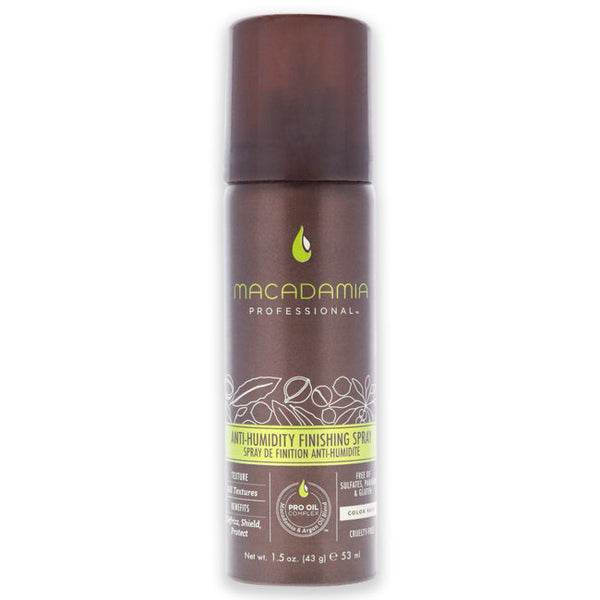 Macadamia Oil Anti-Humidity Finishing Spray by Macadamia Oil for Unisex - 1.5 oz Hair Spray