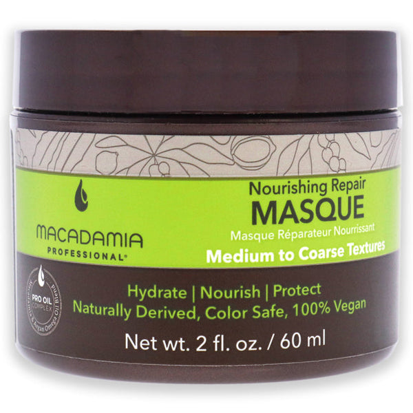 Macadamia Oil Nourishing Repair Masque by Macadamia Oil for Unisex - 2 oz Masque
