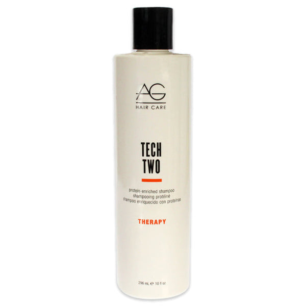 AG Hair Cosmetics Tech Two Protein-Enriched Shampoo by AG Hair Cosmetics for Unisex - 10 oz Shampoo