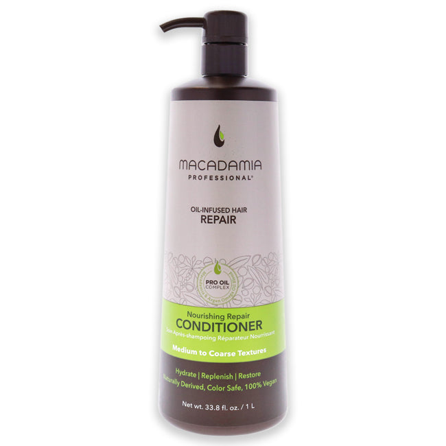 Macadamia Oil Nourishing Repair Conditioner by Macadamia Oil for Unisex - 33.8 oz Conditioner