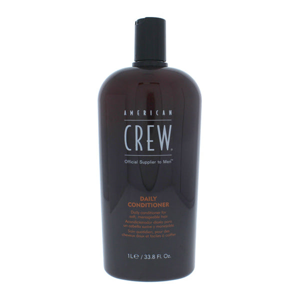 American Crew Daily Moisturizing Conditioner by American Crew for Unisex - 33.8 oz Conditioner