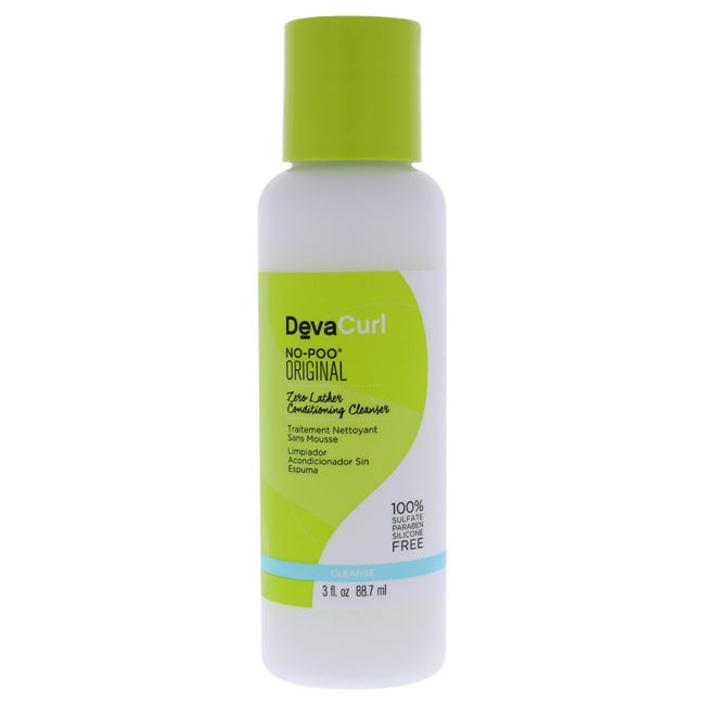 DevaCurl DevaCurl No-Poo Zero Lather Conditioning Cleanser by DevaCurl for Unisex - 3 oz Cleanser