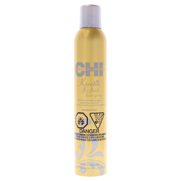 CHI Keratin Flex Finish Hairspray by CHI for Unisex - 10 oz Hair Spray