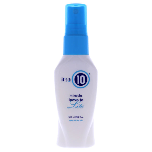 Its A 10 Miracle Leave-In Lite by Its A 10 for Unisex - 2 oz Spray