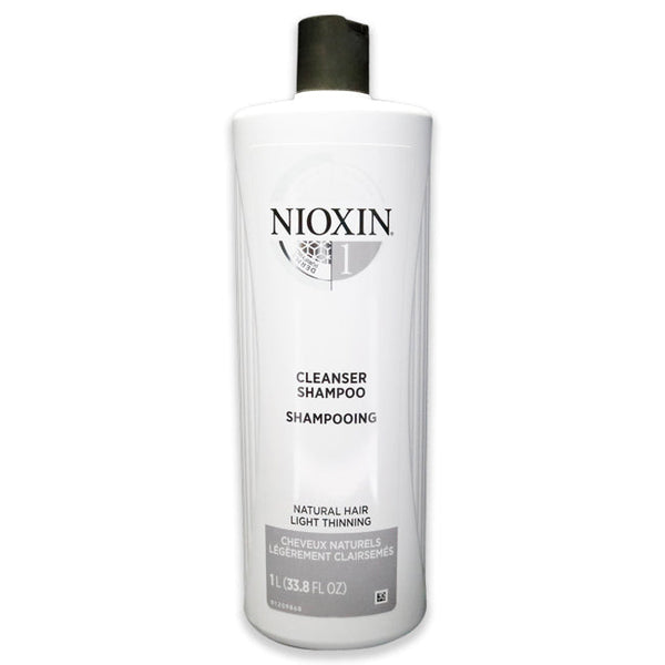 Nioxin System 1 Cleanser Shampoo by Nioxin for Unisex - 33.8 oz Shampoo