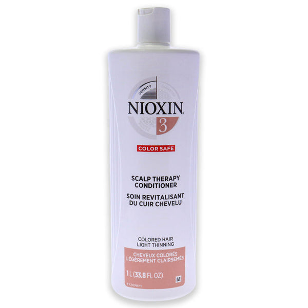 Nioxin System 3 Scalp Therapy Conditioner by Nioxin for Unisex - 33.8 oz Conditioner