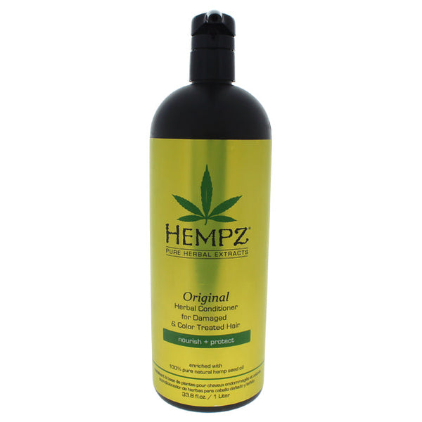Hempz Original Herbal Conditioner by Hempz for Unisex - 33.8 oz Conditioner