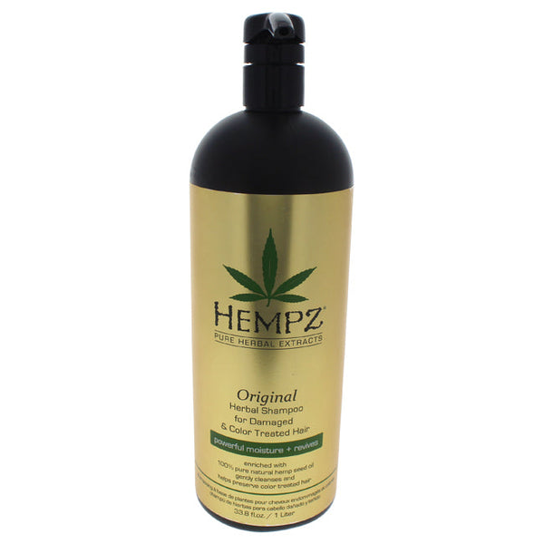 Hempz Original Herbal Shampoo by Hempz for Unisex - 33.8 oz Shampoo
