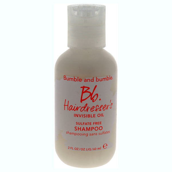 Bumble and Bumble Hairdressers Invisible Oil Sulfate Free Shampoo by Bumble and Bumble for Unisex - 2 oz Shampoo