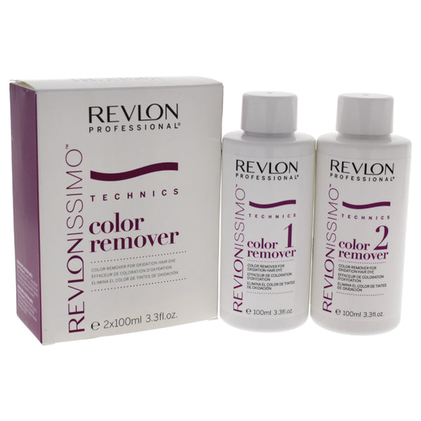 Revlon Revlonissimo Color Remover by Revlon for Unisex - 2 x 3.3 oz Color Remover