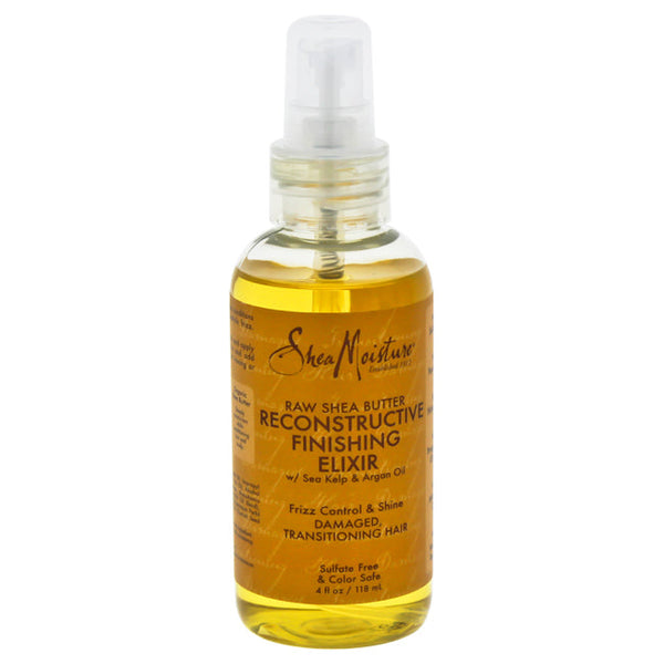 Shea Moisture Raw Shea Butter Reconstructive Finishing Elixir by Shea Moisture for Unisex - 4 oz Spray