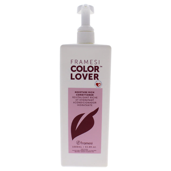 Framesi Color Lover Moisture Rich Conditioner by Framesi for Unisex - 33.8 oz Conditioner