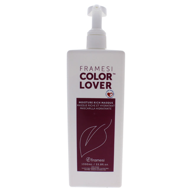 Framesi Color Lover Moisture Rich Masque by Framesi for Unisex - 33.8 oz Mask