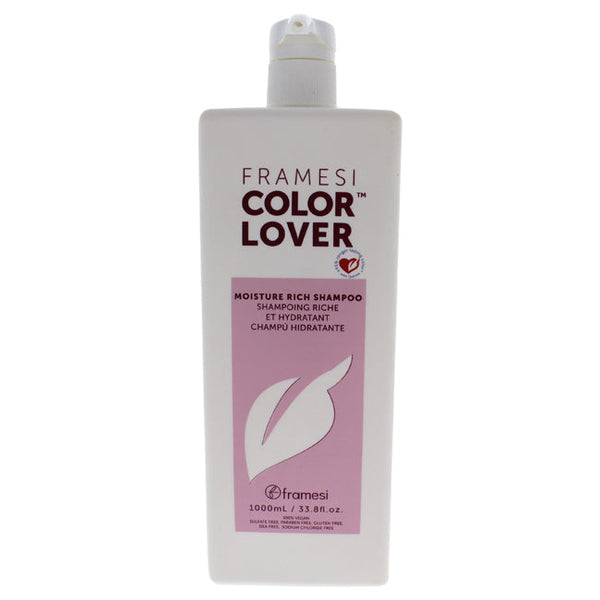 Framesi Color Lover Moisture Rich Shampoo by Framesi for Unisex - 33.8 oz Shampoo