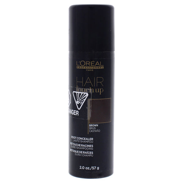 LOreal Professional Hair Touch Up Root Concealer Spray - Brown by LOreal Professional for Unisex - 2 oz Hair Color