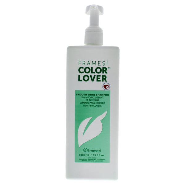 Framesi Color Lover Smooth Shine Shampoo by Framesi for Unisex - 33.8 oz Shampoo