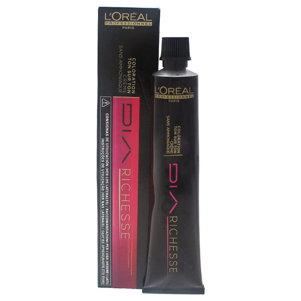 LOreal Professional Dia Richesse - # 2.10 Black Bluish by LOreal Professional for Unisex - 1.7 oz Hair Color