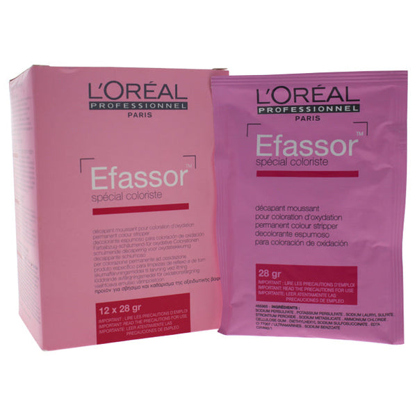 LOreal Professional Efassor Permanent Color Stripper by LOreal Professional for Unisex - 0.99 oz Color Stripper