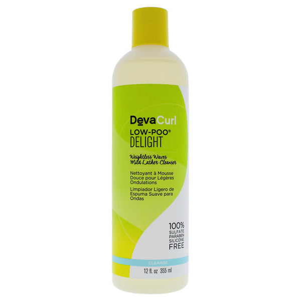 DevaCurl Low-Poo Delight Mild Lather Cleanser by DevaCurl for Unisex - 12 oz Cleanser