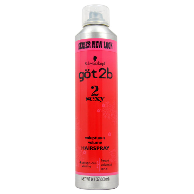 Got2b 2 Sexy Voluptuous Volume Hairspray by Got2b for Unisex - 9.1 oz Hairspray