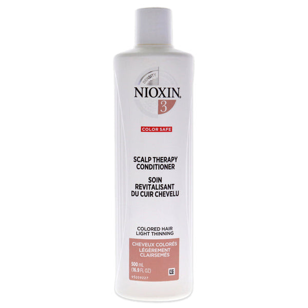 Nioxin System 3 Scalp Therapy Conditioner by Nioxin for Unisex - 16.9 oz Conditioner