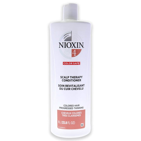 Nioxin System 4 Scalp Therapy Conditioner by Nioxin for Unisex - 33.8 oz Conditioner