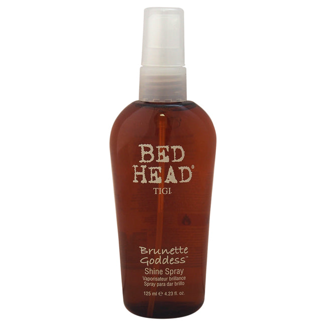 TIGI Bed Head Brunette Goddess Shine Spray by TIGI for Unisex - 4.23 oz Spray