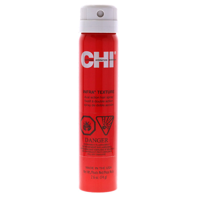 CHI Infra Texture Hairspray by CHI for Unisex - 2.6 oz Hair Spray ...