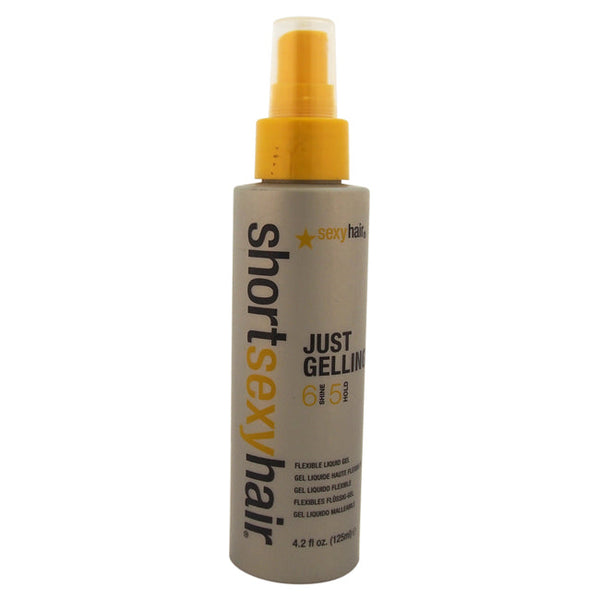 Sexy Hair Short Sexy Hair Just Gelling Flexible Liquid Gel by Sexy Hair for Unisex - 4.2 oz Gel