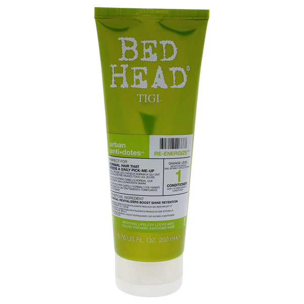 TIGI Bed Head Urban Antidotes Re-energize Conditioner by TIGI for Unisex - 6.76 oz Conditioner