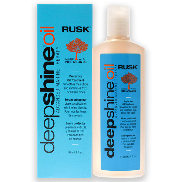 Rusk Deepshine Protective Oil Treatment by Rusk for Unisex - 4 oz Treatment