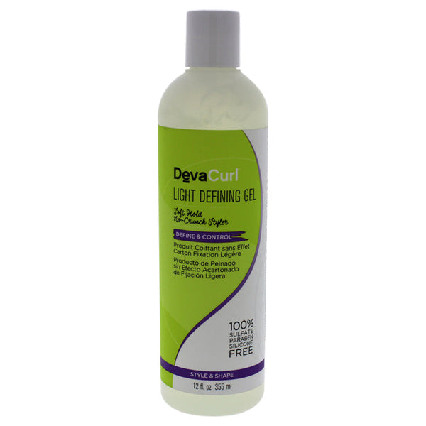 DevaCurl Light Hold Defining Gel by DevaCurl for Unisex - 12 oz Gel