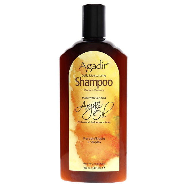 Agadir Argan Oil Daily Moisturizing Shampoo by Agadir for Unisex - 12.4 oz Shampoo