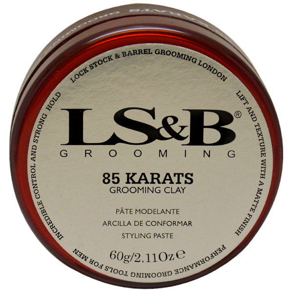 Lock Stock Barrel 85 Karats Grooming Clay by Lock Stock Barrel for Unisex - 2.11 oz Clay