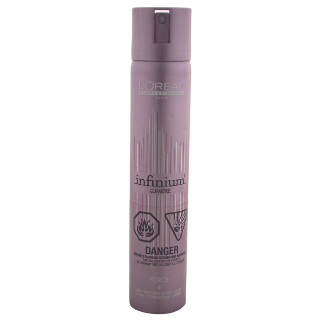 LOreal Paris Infinium Lumiere Force 4 Extreme Hold Hairspray by LOreal Paris for Unisex - 3.4 oz Hairspray