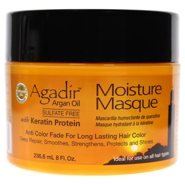 Agadir Argan Oil Moisture Masque by Agadir for Unisex - 8 oz Masque