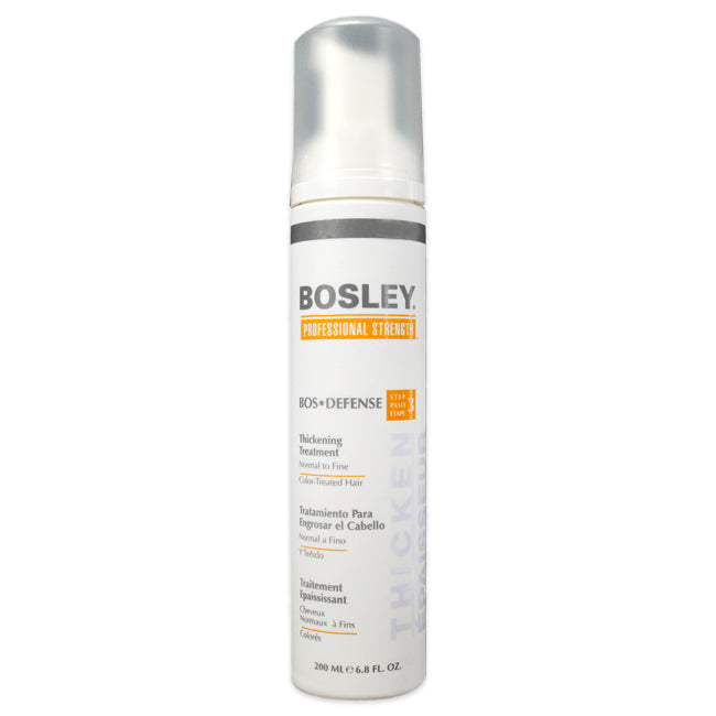 Bosley Bos-Defense Thickening Treatment for Normal To Fine Color-Treated Hair by Bosley for Unisex - 6.8 oz Treatment