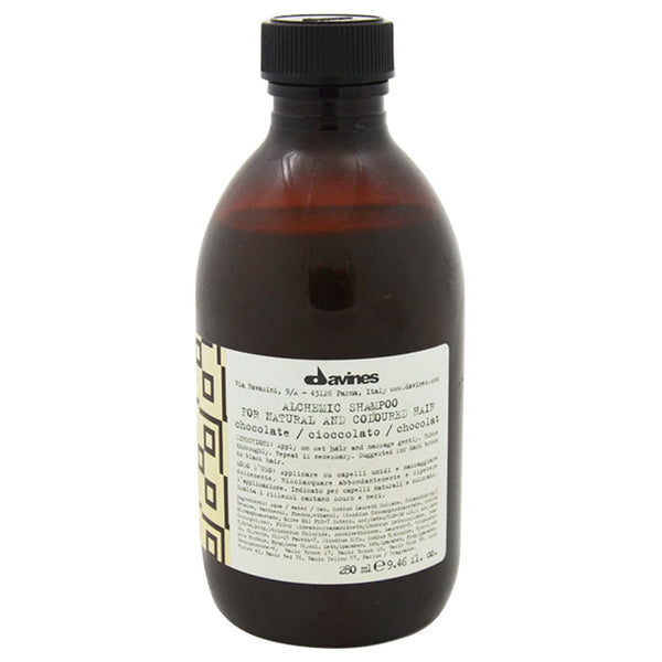 Davines Alchemic Shampoo Chocolate by Davines for Unisex - 9.46 oz Shampoo