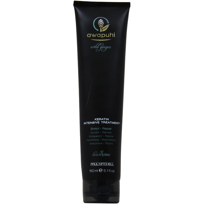 Paul Mitchell Awapuhi Wild Ginger Keratin Intensive Treatment by Paul Mitchell for Unisex - 5.1 oz Treatment