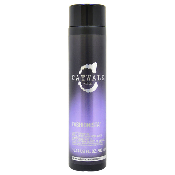 TIGI Catwalk Fashionista Violet Shampoo by TIGI for Unisex - 10.14 oz Shampoo