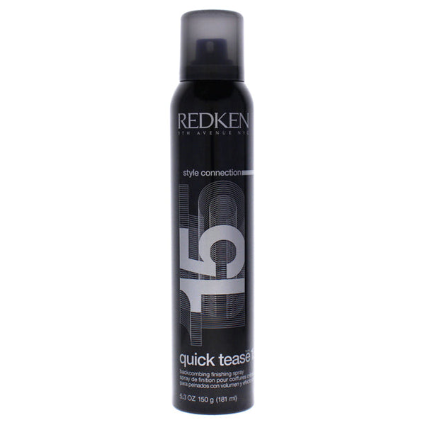 Redken Quick Tease 15 Backcombing Finishing Spray by Redken for Unisex - 5.3 oz Hair Spray