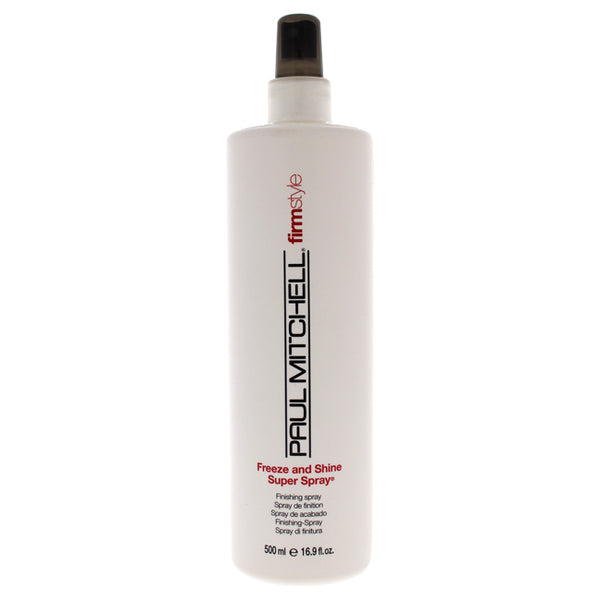 Paul Mitchell Firm Style Freeze and Shine Super Spray by Paul Mitchell for Unisex - 16.9 oz Hair Spray