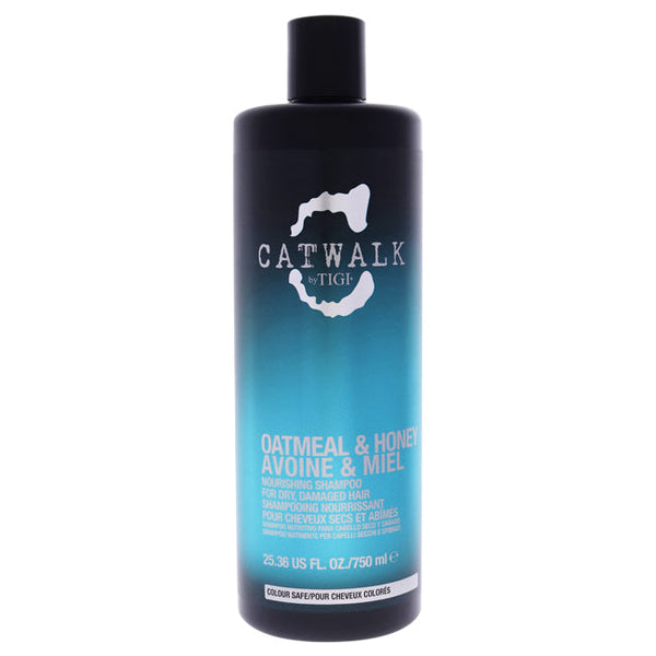 Tigi Catwalk Oatmeal Honey Nourishing Shampoo by TIGI for Unisex - 25.36 oz Shampoo